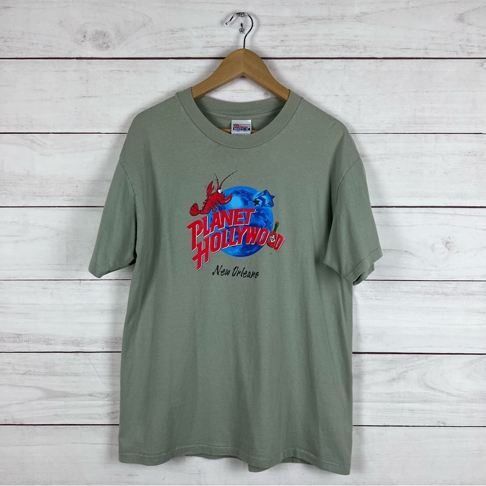 Vintage 1990s Planet Hollywood New Orleans T-Shirt Large